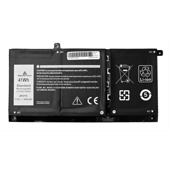 POWERTECH συμβατή μπαταρία JK6Y6 για DELL Inspiron 13 5300/14 5400/15 5500