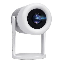 POWERTECH smart προβολέας PT-1305,1080p,WiFi,Android,170 ANSI lumens,λευκός