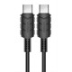 KAKUSIGA καλώδιο USB-C σε USB-C KSC-710,60W,480Mbps,1.2m