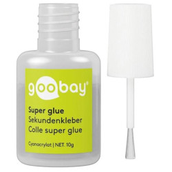GOOBAY κόλλα Super Glue με πινέλο 77017, 10g GOOBAY κόλλα Super Glue με πινέλο 77017, 10g