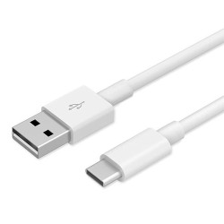 POWERTECH καλώδιο USB-C σε USB PTR-0182, 10W, 1m, λευκό POWERTECH καλώδιο USB-C σε USB PTR-0182, 10W, 1m, λευκό
