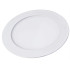 POWERTECH LED panel PT-1270 χωνευτό, 18W, Φ22cm, 4000K, 1440lm, λευκό