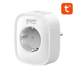 Gosund Έξυπνη Εξωτερική Πρίζα WiFi SP1 E/F-Unischuko Tuya (Λευκό)