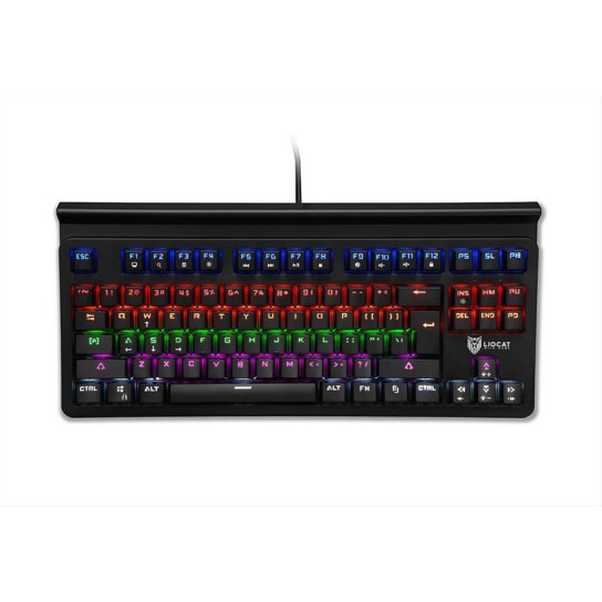 Liocat gaming keyboard KX 365+ C mechanical qwerty outemu blue black