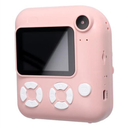 Digital kids camera with printer KDC-0013E pink