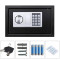 POWERTECH Χρηματοκιβώτιο ασφαλείας SB-20EDA, 3-8 ψηφίων, 20x31x20cm