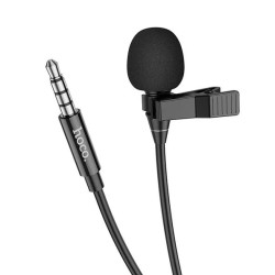 HOCO microphone for mobile audio plug for Jack 3,5mm L14 black HOCO microphone for mobile audio plug for Jack 3,5mm L14 black