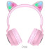 HOCO W27 Cat ear wireless headphones pink