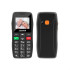 Tokvia T102 Single SIM Κινητό με Μεγάλα Κουμπιά Μαύρο