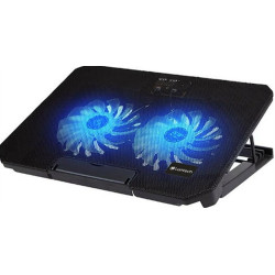 Lamtech Cooling Pad για Laptop έως 17.3" με 2 Ανεμιστήρες και Φωτισμό (LAM021516)