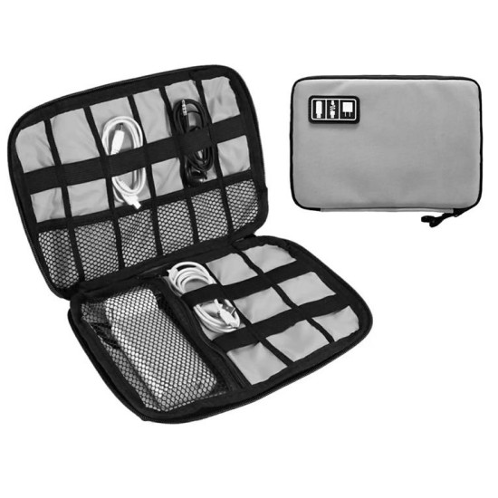 TR12D Bag cable cover grey