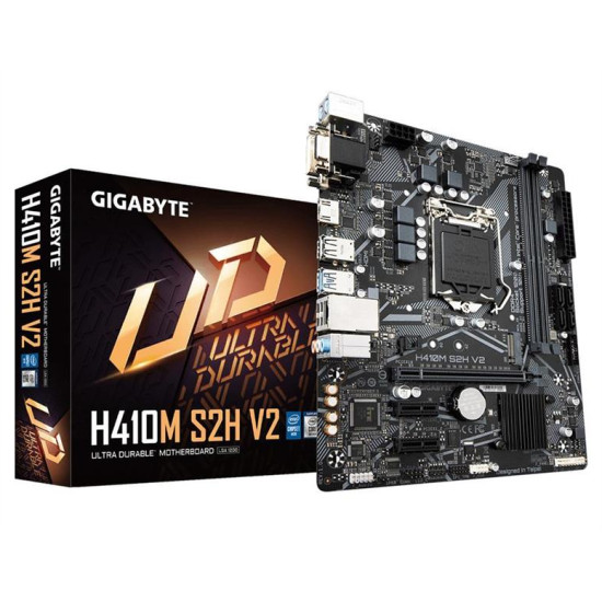 Gigabyte H410M S2H V2 (rev. 1.0) Motherboard Micro ATX Intel 1200 Socket