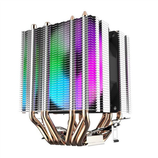CPU active cooling Darkflash L6 LED (heatsink + fan 90x90)