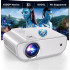 TOPVISION Bluetooth 5.1 Mini Projector - 8500 Lumens Multimedia Home Cinema Projector, 250 Inch Display Support Compatible with HDMI, USB, VGA, AV, Smartphone, Pad, TV Box, Laptop