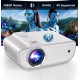 TOPVISION Bluetooth 5.1 Mini Projector - 8500 Lumens Multimedia Home Cinema Projector, 250 Inch Display Support Compatible with HDMI, USB, VGA, AV, Smartphone, Pad, TV Box, Laptop