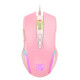 Gaming mouse Onikuma CW905, Optical , wired , 7D, RGB, Pink - 766
