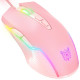 Gaming mouse Onikuma CW905, Optical , wired , 7D, RGB, Pink - 766