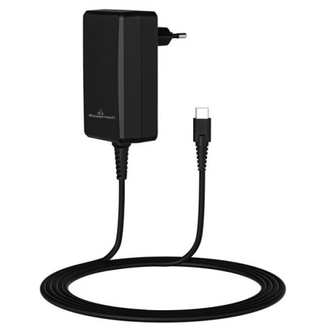 POWERTECH τροφοδοτικό laptop PT-1157, USB-C PD, universal, 90W, μαύρο POWERTECH τροφοδοτικό laptop PT-1157, USB-C PD, universal, 90W, μαύρο