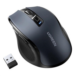 Ugreen optical wireless mouse USB 2.4GHz 4000 DPI black (MU006)