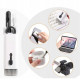 Multifunctional 7in1 cleaning set for headphones and keyboard - gray