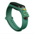 Strap Xmas Wristband for Xiaomi Mi Band 4 / Mi Band 3 Christmas Silicone Strap Bracelet Dark Green