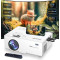 Ysametp Mini Projector , 10000 Lumens, , TV Stick, HDMI, VGA, USB, Smartphone
