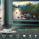 Ysametp Mini Projector , 10000 Lumens, , TV Stick, HDMI, VGA, USB, Smartphone