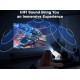 Magcubic Portable Projector 4K WiFi 6 , Bluetooth 5.0 , Built-in Android OS 11.0   130 Inch 360 Degree Flip Smart Projector