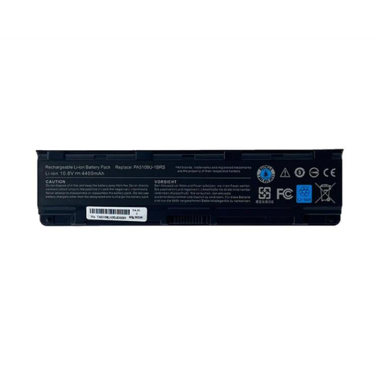 TOSHIBA 5109 LAPTOP BATTERY BLACK (10,8V/4400MAH) C650 C650D C655 C660 C660D C670 C670D L750 L750D L755