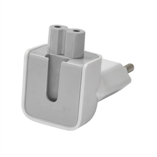 Akyga adapter AK-AD-60 AC EU CEE 7/16 do C7 white