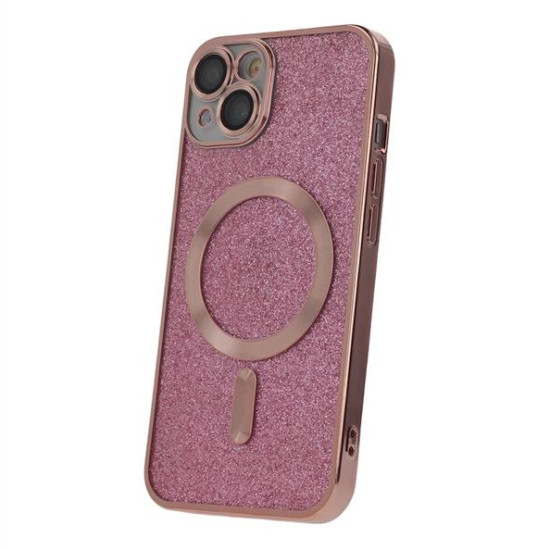 Glitter Chrome Mag for iPhone 12 Pro 6,1" pink GSM172628 Glitter Chrome Mag for iPhone 12 Pro 6,1" pink GSM172628