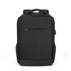 Laptop backpack No brand BP-04, 15.6", black Laptop backpack No brand BP-04, 15.6", black