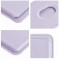 Leather Mag Wallet lilac