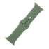 Silicone band S / M for Apple Watch 42 / 44 / 45mm khaki OEM101032