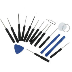 Set of 17 tools for opening phones / tablet / laptop / iPhone OEM0002406 Set of 17 tools for opening phones / tablet / laptop / iPhone OEM0002406