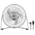 GOOBAY Table Fan 62062, 8", USB, Silver