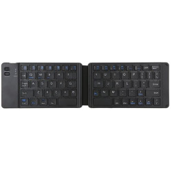 Keyboard No brand K018, Foldable, Bluetooth, Black