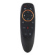 Wireless remote control No brand G10, Air mouse, USB 2.4GHz, Microphone, IR learning, Black