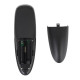 Wireless remote control No brand G10, Air mouse, USB 2.4GHz, Microphone, IR learning, Black