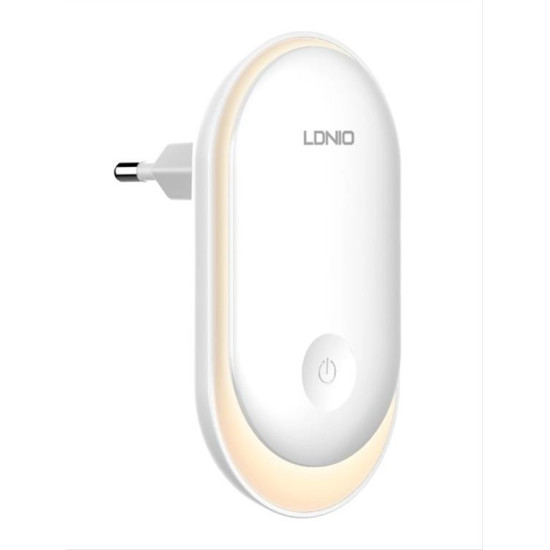 LDNIO φωτιστικό νυκτός Y1 με αισθητήρα φωτός, 0.5W, 3500K