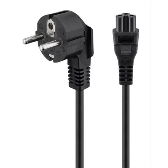 POWERTECH καλώδιο τροφοδοσίας CAB-P027, CCA, 3x 0.75mm, 1.5m, μαύρο POWERTECH καλώδιο τροφοδοσίας CAB-P027, CCA, 3x 0.75mm, 1.5m, μαύρο