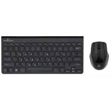 POWERTECH set ποντίκι & πληκτρολόγιο PT-940, ασύρματο, 1200dpi, μαύρο POWERTECH set ποντίκι & πληκτρολόγιο PT-940, ασύρματο, 1200dpi, μαύρο