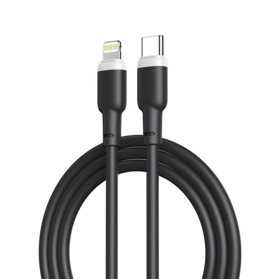 XO cable NB208A PD USB-C - Lightning 1,0m 20W black