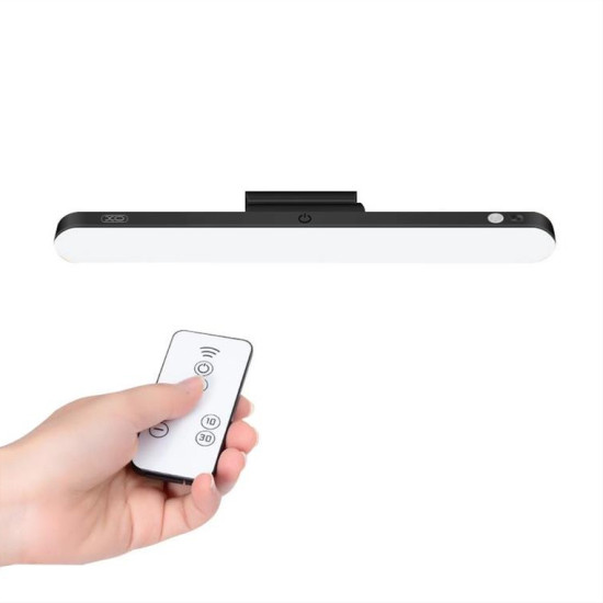 XO LED magnetic lamp YH08B 1200mAh black + remote control