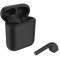 CELEBRAT earphones W10, true wireless, with charging case, black