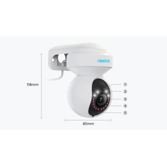 IP Camera POE Reolink E1 Outdoor 4K