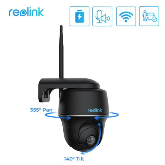 IP Camera Wi-Fi Reolink Argus PT Black 2K IP Camera Wi-Fi Reolink Argus PT Black 2K