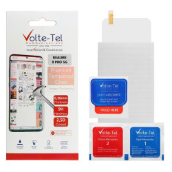 VOLTE-TEL TEMPERED GLASS REALME 9 PRO 5G 6.6" 9H 0.30mm 2.5D FULL GLUE VOLTE-TEL TEMPERED GLASS REALME 9 PRO 5G 6.6" 9H 0.30mm 2.5D FULL GLUE