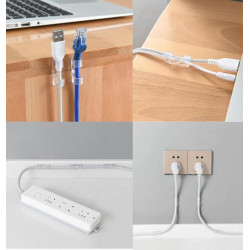 POWERTECH οργανωτής καλωδίων TIES-032, 3.3x1x1cm, διαφανές, 20τμχ POWERTECH οργανωτής καλωδίων TIES-032, 3.3x1x1cm, διαφανές, 20τμχ
