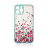 Design Case for iPhone 12 flower case light blue